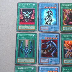 Yu-Gi-Oh Dark Ceremony Full-Complete Initial Black Luster NM-EX Japanese n197 - Image 2