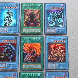 Yu-Gi-Oh Dark Ceremony Full-Complete Initial Black Luster NM-EX Japanese n197 - Image 3