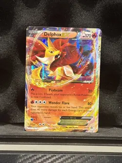 Delphox EX XY19 - Pokemon TCG XY Promo Ultra Rare Card MP - Image 1