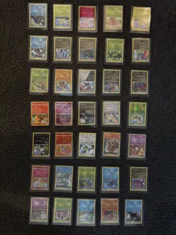 Pokemon “All Rare Stars” Mostly Foil And Holographic Cards & Full Art Lot Of 35 - Image 1