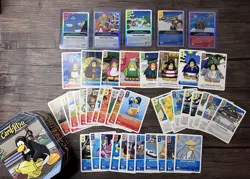 Topps Club Penguin Card Jitsu Lot: Collector's Tin + 5 Holos and 38 Base Cards - Image 1