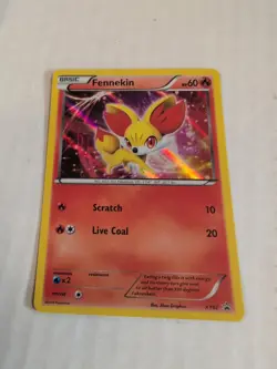 Fennekin - XY02 - Pokemon XY Promo Holo Rare Card NM - Image 1