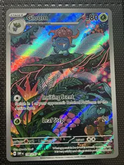 Gloom Obsidian Flames Holo Illustration Rare Card 198/197 Near Mint Condition - Image 1