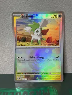 🔥 Shaymin 087/131 Poke Ball Reverse Holo Prismatic Evolutions Pokemon Card NM - Image 1