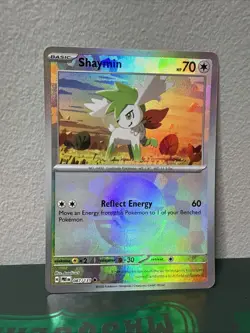 🔥 Shaymin 087/131 Poke Ball Reverse Holo Prismatic Evolutions Pokemon Card NM - Image 2