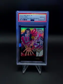 PSA 10 Don !! Card Ado & Uta One Piece Day 2024 Promo Card Jap - Image 2