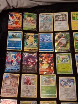 Lot Mix Of 72 Holographic Pokemon Cards - Image 2