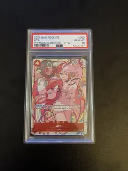 One Piece Uta Premium Card Collection Op01-005 Psa 10 - Image 1
