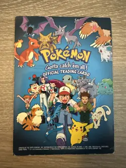Pokemon Blue Topps Series 1 - Gotta catch 'em all Official Trading Card - Image 1