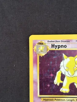 Pokemon TCG Hypno Fossil Holo Unlimited Rare Card 8/62 - Image 2
