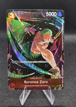 Roronoa Zoro ST01-013 One Piece Gift Collection Promo Cards - NM - Image 1