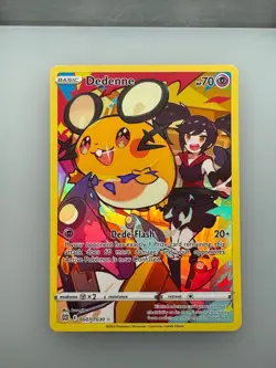 Dedenne TG07/TG30 Brilliant Stars Trainer Gallery Pokemon NM - Image 1