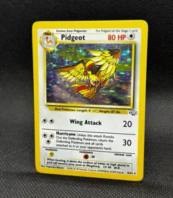 Pokemon Pidgeot TCG Holo Rare Card 8/64 Jungle Unlimited - Image 2
