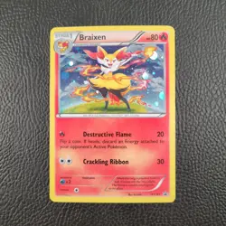 Braixen - XY161 - PROMO - Holo Rare - LP - Pokemon TCG - Image 1
