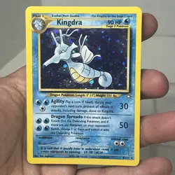 Pokemon TCG WOTC Neo Genesis KINGDRA Holo Rare Foil 8/111 Pokemon Card LP - Image 1