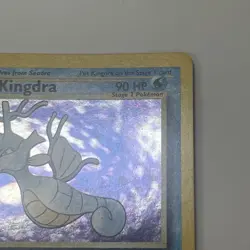 Pokemon TCG WOTC Neo Genesis KINGDRA Holo Rare Foil 8/111 Pokemon Card LP - Image 4