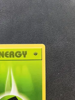 Pokemon - Base Set 1st Edition Shadowless - Grass Energy 99/102 - Image 2