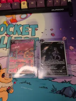 Pokemon 151 UPC Promo Set Mew SVP053, Mewtwo SVP052 Sealed - Image 1