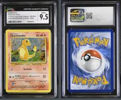CGC 9.5 Charmander Pokemon 2023 TCG Classic- 1/34 Charizard & Ho-Oh ex Deck Holo - Image 1