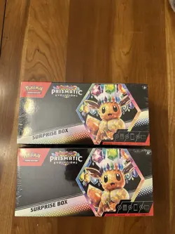 SEALED Pokemon TCG: Prismatic Evolutions Surprise Boxes SV8.5 (LOT OF 2) - Image 1