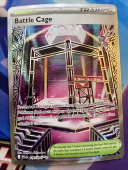 Battle Cage (116/094) - Phantasmal Flames - Pokemon TCG - NM - Image 1