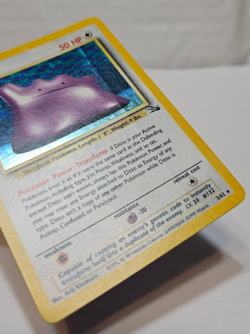 Ditto 3/62 Holo Rare Unlimited Fossil Pokemon 846 - Image 5