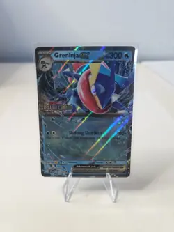 Pokemon TCG 2024 Greninja ex 41/142 S&V Stellar Crown Double Rare MINT - Image 1