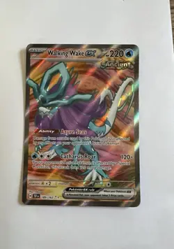 Walking Wake ex 189/162 Sv05: Temporal Forces Holo Pokemon - Image 1