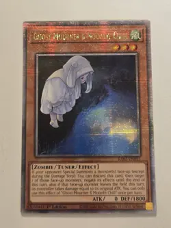 Ghost Mourner & Moonlit Chill RA02-EN015 Quarter Century Secret Rare Yugioh Mint - Image 1