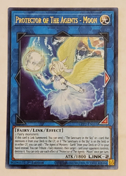 Yu-Gi-Oh Protector of the Agents - Moon Ultra Rare 1st Ed GFP2-EN011 - Image 1