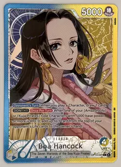 Boa Hancock OP14-041 L Alternate Art Leader - One Piece TCG - English - IN HAND - Image 1