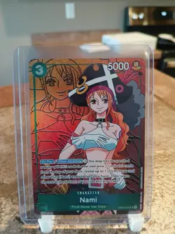 One Piece Card Game Nami Alt Art OP02-036 SR Paramount War English (VLP/NM) - Image 1