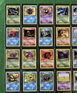 🔥Complete 1st Edition Fossil Uncommon and Common Set - Pokemon Cards WOTC 1999 - Image 2