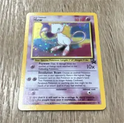 Pokemon Mew Wotc Promo Holo Card 09/53 1999 Basic Psychic 50 HP TCG - Image 1