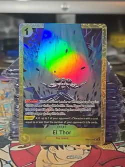 El Thor OP05-114 Promo One Piece Card Best Vol 2 premium collection - Image 1