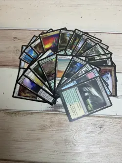 Magic The Gathering 20 RANDOM LAND CARDS, No Duplicates Bundle Vintage Set. - Image 1