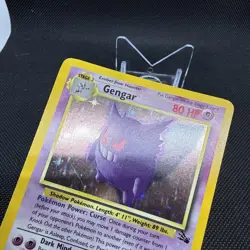 Pokemon Card - Gengar (5/62) Fossil Set Holo Rare WOTC Vintage 1999 TCG - NM 🔥 - Image 3