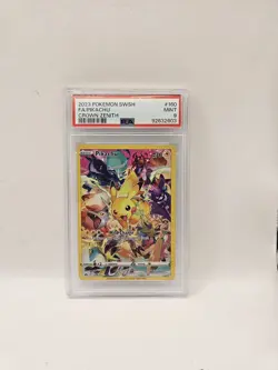 Pokemon Card Pikachu 160/159 Set Zenith Regale PSA 9 Mint ENG - Image 1