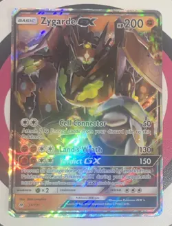 Zygarde GX Ultra Rare SM - Forbidden Light Holo 73/131 Pokemon Card - Image 2