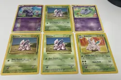 1999 Pokemon TCG Nidoran Card 55/102 Shadowless Base Set - Image 1