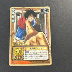 2002 One Piece Monkey D Luffy Holo Foil RK-C01 Carddass Hyper Battle Card - Image 1