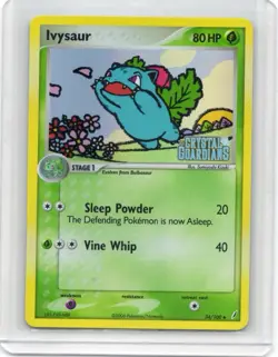 Pokemon Card - Ivysaur Reverse - 34/100 - Crystal Guardians - 2006 - Image 1