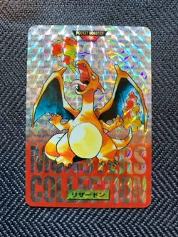 Pokemon Card Carddass Prism Holo No.006 Charizard Red Japanese #241209 - Image 1