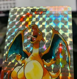 Pokemon Card Carddass Prism Holo No.006 Charizard Red Japanese #241209 - Image 3