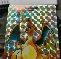 Pokemon Card Carddass Prism Holo No.006 Charizard Red Japanese #241209 - Image 4