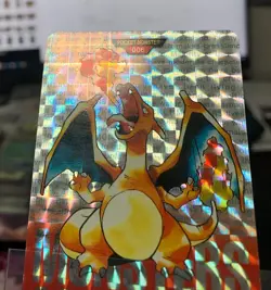 Pokemon Card Carddass Prism Holo No.006 Charizard Red Japanese #241209 - Image 5