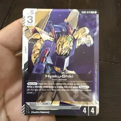 Gundam Card Game Hyaku-Shiki GD02-072 R Dual Impact - Image 1