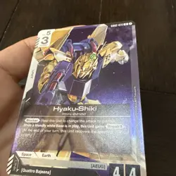 Gundam Card Game Hyaku-Shiki GD02-072 R Dual Impact - Image 2