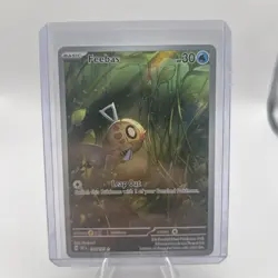 Pokemon Feebas 198/191 Sv08: Surging Sparks Holo Illustration Rare Card - Image 1