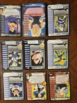 Dragon Ball Z Vegeta Lot of 15 Personalities DBZ Cards - Image 3